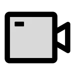 Video Camera SVG Icon